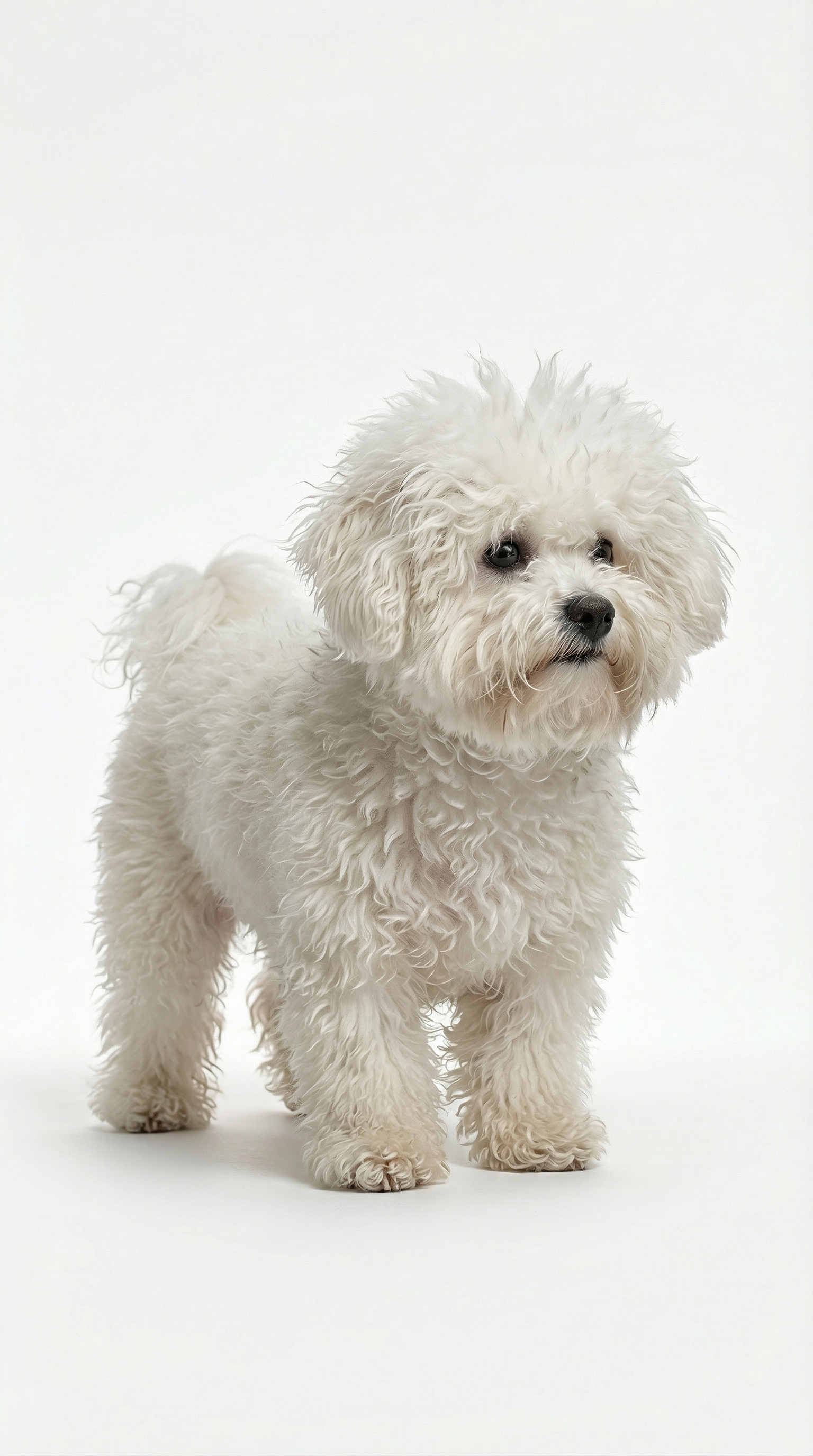 Degraded Bichon Frise coat after 72 hours